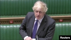 Thủ tướng Anh Boris Johnson.