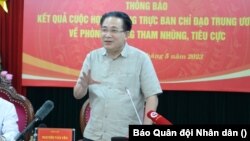 Phó Trưởng ban Nội chính Trung ương Nguyễn Văn Yên (Ảnh: Báo Quân đội Nhân dân)