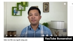 Nhà báo độc lập Đường Văn Thái phát biểu trên kênh YouTube Thái Văn Đường.