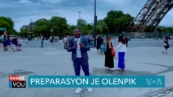 Paris: Preparasyon pou JE OLENPIK yo ap vanse