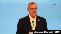 El presidente de República Dominicana, Luis Abinader, dió su última conferencia de prensa en el Palacio Nacional, previo a los comicios generales del 19 de mayo.