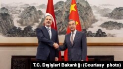 Dışişleri Bakanı Fidan, Çinli mevkidaşı Wang Yi ile biraraya geldi- 4 Haziran 2024.