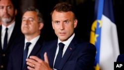 Tổng thống Pháp Emanuel Macron.