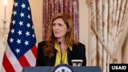 Tổng giám đốc USAID Samantha Power. Photo USAID.