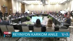 CARICOM Repòte Rankont pou Diskite sou Kriz Ayisyèn nan