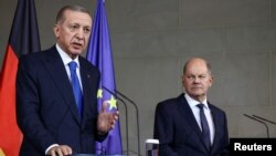 Cumhurbaşkanı Erdoğan, konuşmasının büyük bölümünü İsrail ve Hamas arasında yaşanan çatışmalara ayırdı.