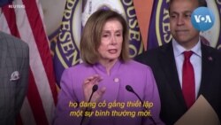 Pelosi: Mỹ không thể để Trung Quốc chèn ép Đài Loan