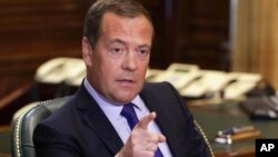 Cựu Tổng thống Nga Dmitry Medvedev.