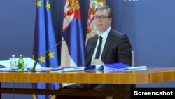 Tổng thống Serbia Aleksandar Vucic.