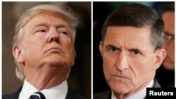 Ông Donald Trump và ông Michael Flynn.