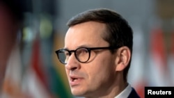 Thủ tướng Ba Lan Mateusz Morawiecki.