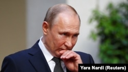 Tổng thống Nga Vladimir Putin. 