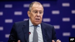 Ngoại trưởng Nga Sergei Lavrov.