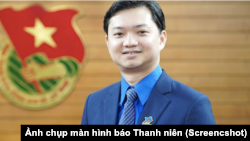 Nguyễn Minh Triết thăng tiến nhanh về chính trị kể từ khi về nước (Ảnh chụp màn hình báo Thanh Niên)