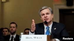 Giám đốc FBI - Christopher Wray.