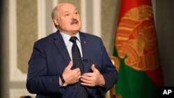 Tổng thống Belarus Alexander Lukashenko.