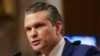 Pete Hegseth, US President-elect Donald Trump's nominee for Defense Secretary, testifies during his confirmation hearing before the Senate Armed Services Committee on Capitol Hill on January 14, 2025 in Washington, DC. (Photo by ALLISON ROBBERT / AFP)