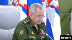 Bộ trưởng Quốc phòng Nga Sergei Shoigu.