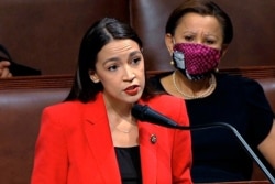 New York eyaletinden Temsilciler Meclisi Üyesi Alexandria Ocasio-Cortez