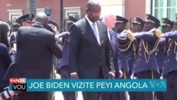 Nan Angola, Biden Anonse Etazini ap Envesti Plizyè Milya Dola an Afrik
