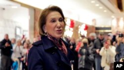 Bà Carly Fiorina, cựu giám đốc điều hành công ty Hewlett-Packard.