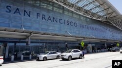 Phi trường quốc tế San Francisco, nơi hàng trăm du học sinh Việt Nam bị kẹt lại vào ngày 2/5/2020 vì chuyến bay bị hoãn.