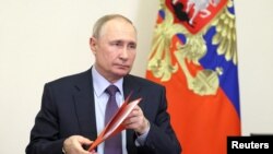 Tổng thống Nga Vladimir Putin. 