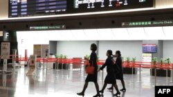 Sân bay quốc tế Haneda ở Tokyo, Nhật Bản (ảnh tư liệu, 12/10/2019, AFP)