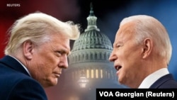 Ảnh phối hợp Joe Biden/ Donald Trump.