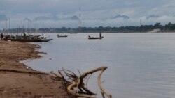 Sông Mekong đoạn đi qua Nakhon Phanom, Thái Lan, ngày 24/07/2019.