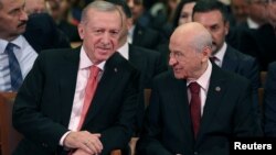 Cumhurbaşkanı Recep Tayyip Erdoğan - MHP Genel Başkanı Devlet Bahçeli.