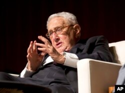 Cựu Ngoại trưởng Henry Kissinger, một trong những kiến trúc sư trưởng chính sách của Mỹ trong thời chiến Việt Nam.