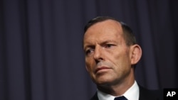 Thủ tướng Australia Tony Abbott.