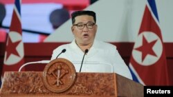 Lãnh tụ Triều Tiên Kim Jong Un phát biểu kỷ niệm ngày đình chiến của Chiến tranh Triều Tiên.