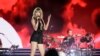 FILE - Singer-songwriter Taylor Swift performs her only full concert of 2016 during the Formula 1 United States Grand Prix at Circuit of The Americas on Oct. 22, 2016 in Austin, Texas.