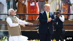 Trump in india day 01 1