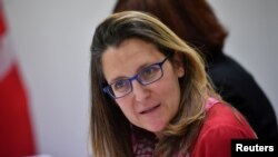 Ngoại trưởng Canada Chrystia Freeland