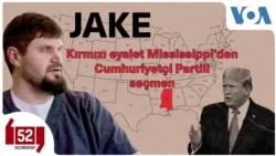 Kırmızı eyalet Mississippi'den Cumhuriyetçi Partili seçmen Jake