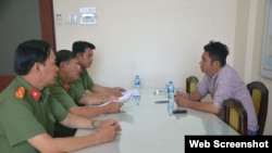 Blogger Phan Rio, tức Phan Chí Toàn, bị công an tỉnh Bến Tre triệu tập. Photo VietnamNet