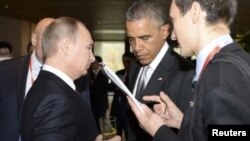 Tổng thống Obama đã gửi thông điệp này tới Tổng thống Nga Vladimir Putin trong các cuộc trao đổi không chính thức tại hội nghị thượng đỉnh ở Bắc Kinh tuần này.