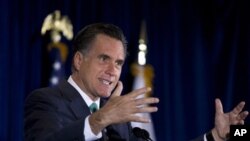 Ứng cử viên Tổng Thống của Đảng Cộng Hòa Mitt Romney