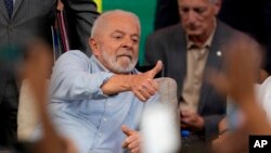 Tổng thống Brazil Luiz Inacio Lula da Silva.