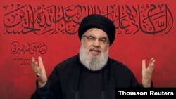 Lãnh đạo Hezbollah Sayyed Hassan Nasrallah.