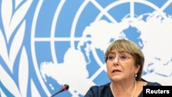 Bà Michelle Bachelet, Cao ủy Nhân quyền LHQ (OHCHR).