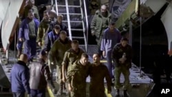 Russia Ukraine Prisoners Exchange