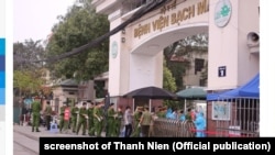 Bệnh viện Bạch Mai, Hà Nội, tháng 3/2020