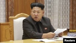 Lãnh tụ Bắc Triều Tiên Kim Jong Un đã tuyên bố “tình trạng tương tự như chiến tranh" hôm 21/8.