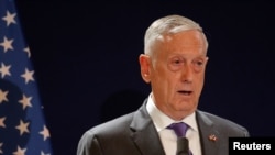 Tổng thống Trump mới đây nói Bộ trưởng Mattis có thể đang lên kế hoạch để từ nhiệm, 14/10/2018