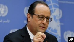 Tổng thống Pháp Francois Hollande.