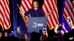 Lãnh đạo phe Dân chủ tại Hạ viện, bà Nancy Pelosi.